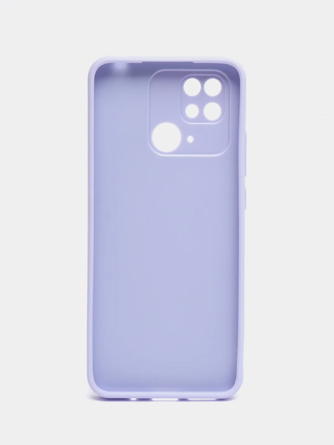 Лавандовый чехол на Xiaomi Redmi 10C Poco C40 (Сяоми Редми 10С Поко С40), пластиковый, под стекло