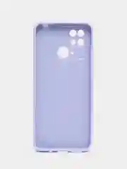 Лавандовый чехол на Xiaomi Redmi 10C Poco C40 (Сяоми Редми 10С Поко С40), пластиковый, под стекло