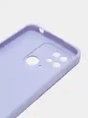 Лавандовый чехол на Xiaomi Redmi 10C Poco C40 (Сяоми Редми 10С Поко С40), пластиковый, под стекло