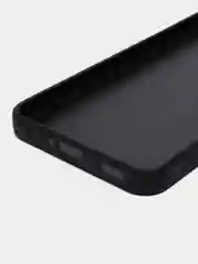 Черный чехол Samsung Galaxy A23, Самсунг Галакси А23 твердый, пластиковый, глянцевый, под стекло