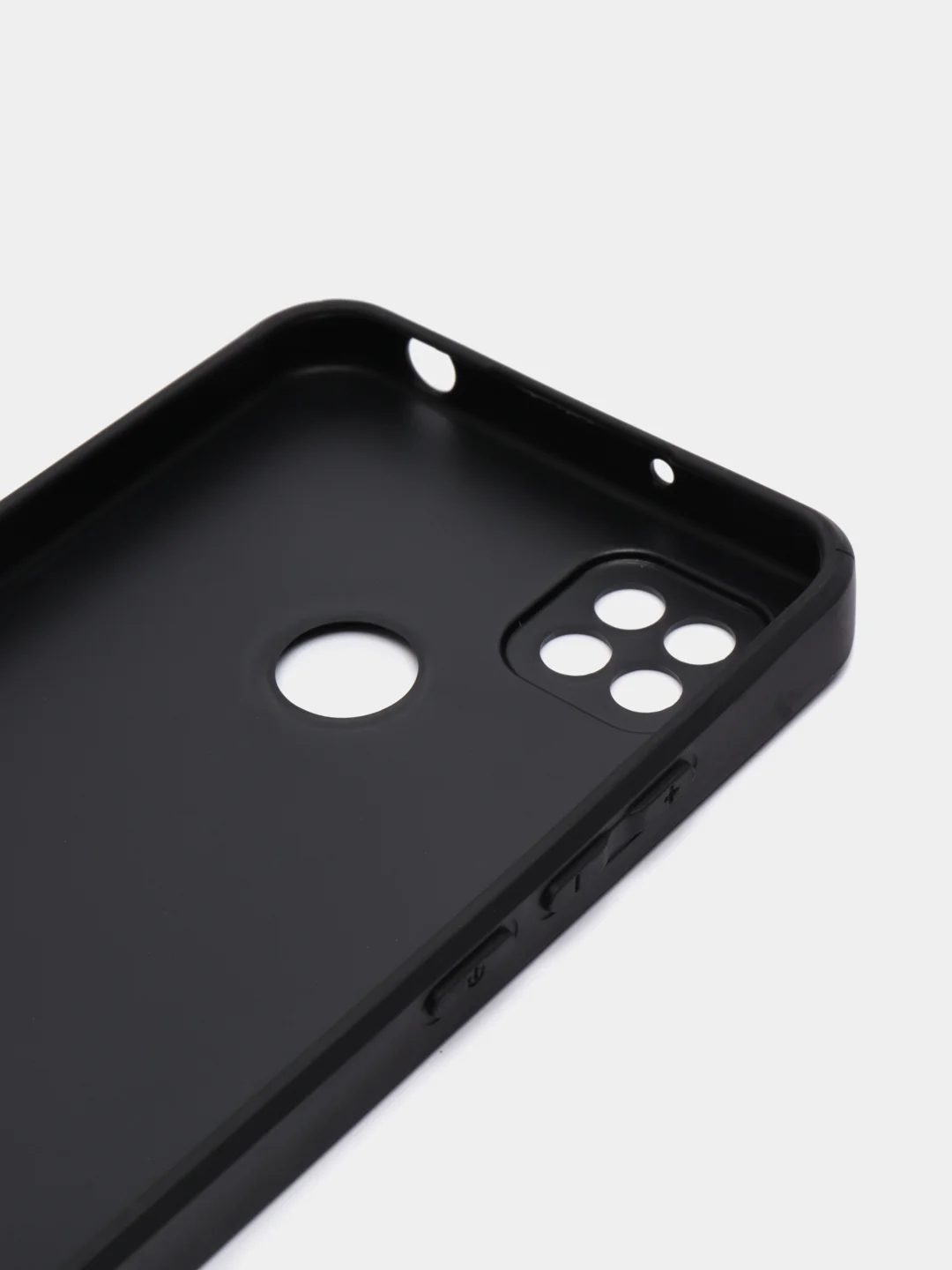 Черный чехол Xiaomi Redmi 9C, Redmi 9C NFC, Redmi 10A, Сяоми Редми 9С, пластиковый под стекло