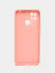 Розовый чехол на Xiaomi Redmi 10C Poco C40 (Сяоми Редми 10С Поко С40), пластиковый, под стекло