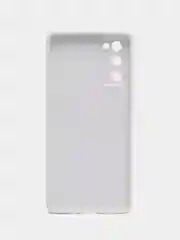 Белый чехол Samsung Galaxy S20 FE / Самсунг Галакси С20 ФЕ, твердый, глянцевый