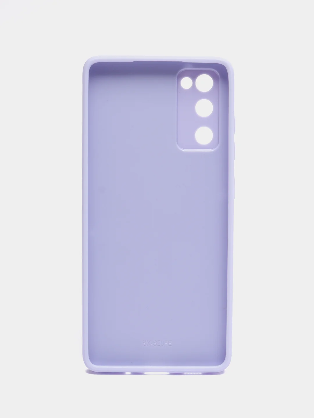 Лавандовый чехол Samsung Galaxy S20 FE / Самсунг Галакси С20 ФЕ, твердый, глянцевый