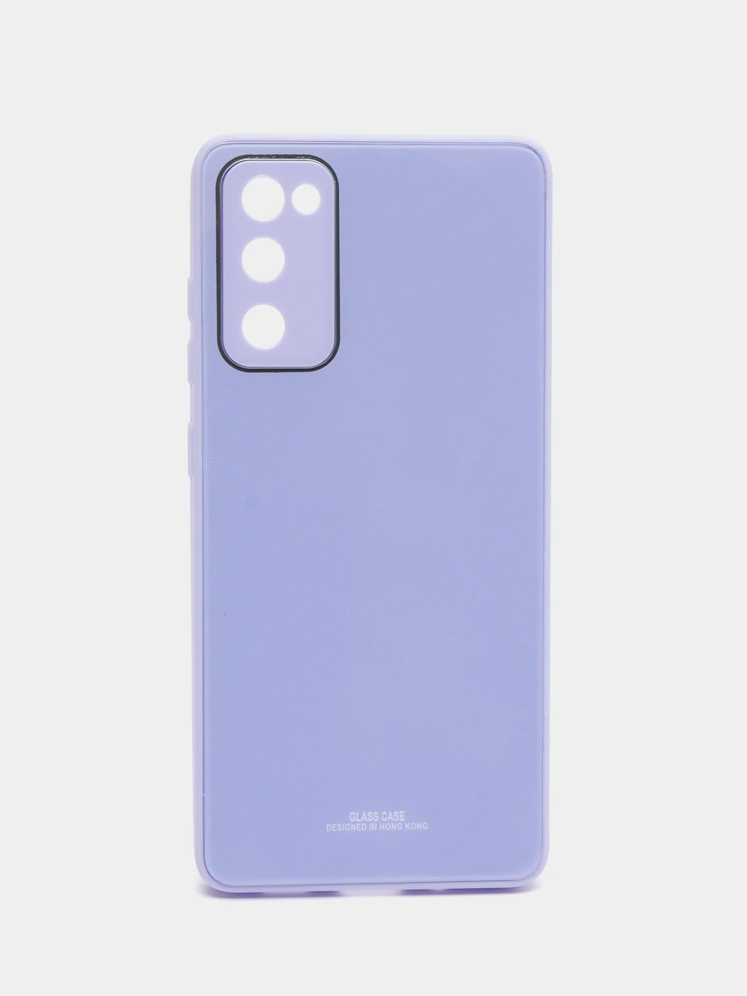 Лавандовый чехол Samsung Galaxy S20 FE / Самсунг Галакси С20 ФЕ, твердый, глянцевый