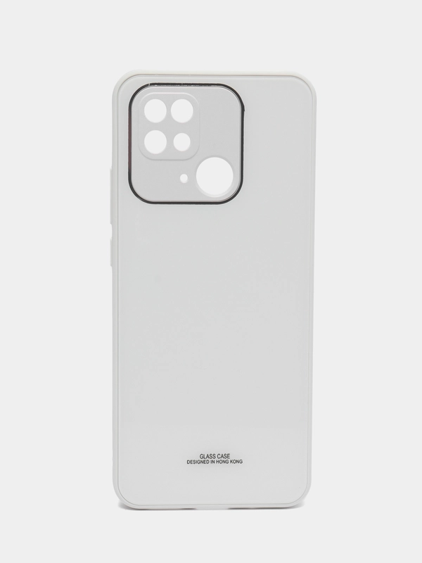 Чехол на Xiaomi Redmi 10C Poco C40 (Сяоми Редми 10С Поко С40), пластиковый, под стекло