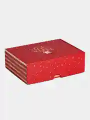 Красный коробка складная Новый год, 30.7 х 22 х 9.5 см