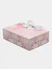 Алый коробка подарочная, складная