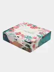 Бежевый коробка подарочная, складная