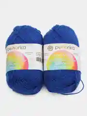 Синий пряжа Пехорка "Детская новинка", 2 штуки, акрил, 50 г, 200 м