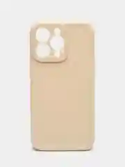 Бежевый чехол для айфон (iPhone) 11 XR 13 12 7 8 Plus mini pro max силиконовый прозрачный про макс