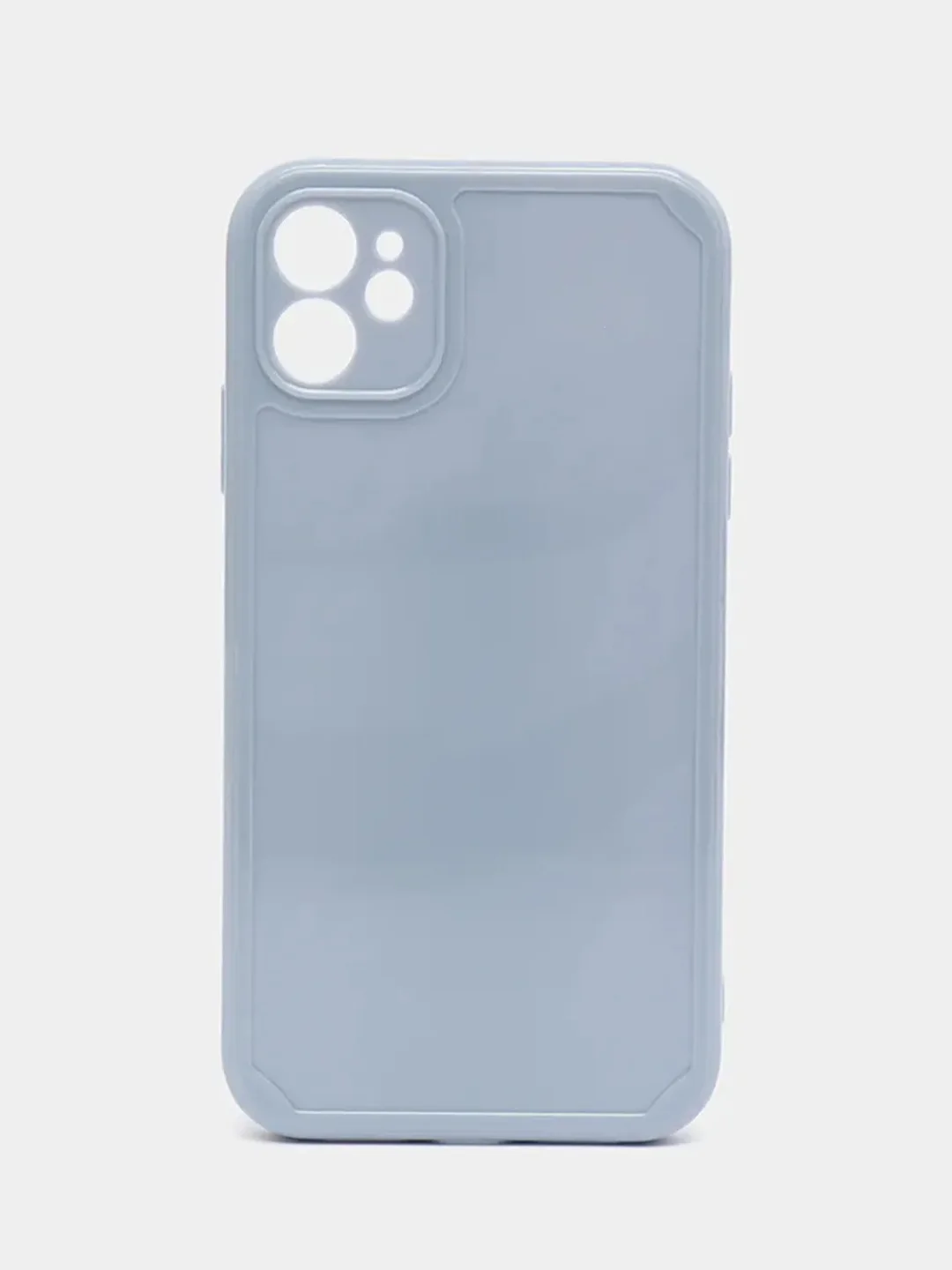 Бежевый чехол для айфон (iPhone) 11 XR 13 12 7 8 Plus mini pro max силиконовый прозрачный про макс