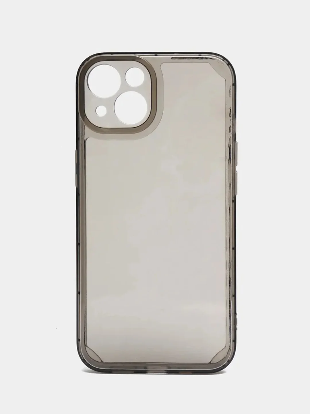 Черный чехол для айфон (iPhone) 11 XR 13 12 7 8 Plus mini pro max силиконовый прозрачный про макс