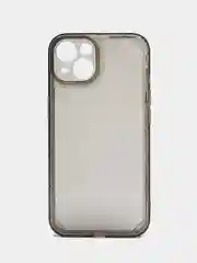 Черный чехол для айфон (iPhone) 11 XR 13 12 7 8 Plus mini pro max силиконовый прозрачный про макс