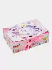 Фуксия коробка подарочная для подарка "Микс", складная, 3 размера