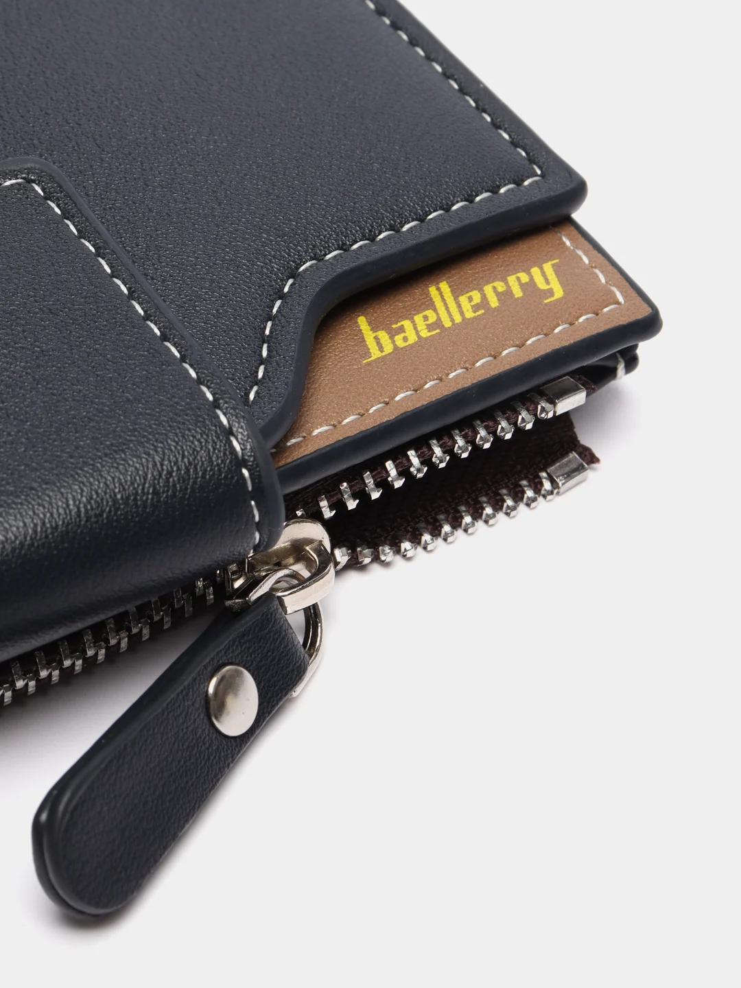 Угольный кошелёк Baellerry на молнии, мужской