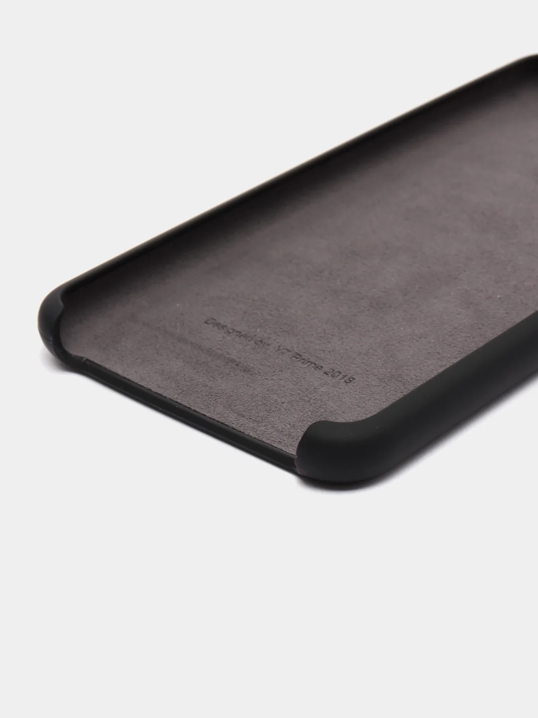Черный чехол Silicone Case для Huawei Honor 8X, Nova 2 lite, 7C Pro, Y6, Y5, 7A Pro, 7C, 8A, Y9