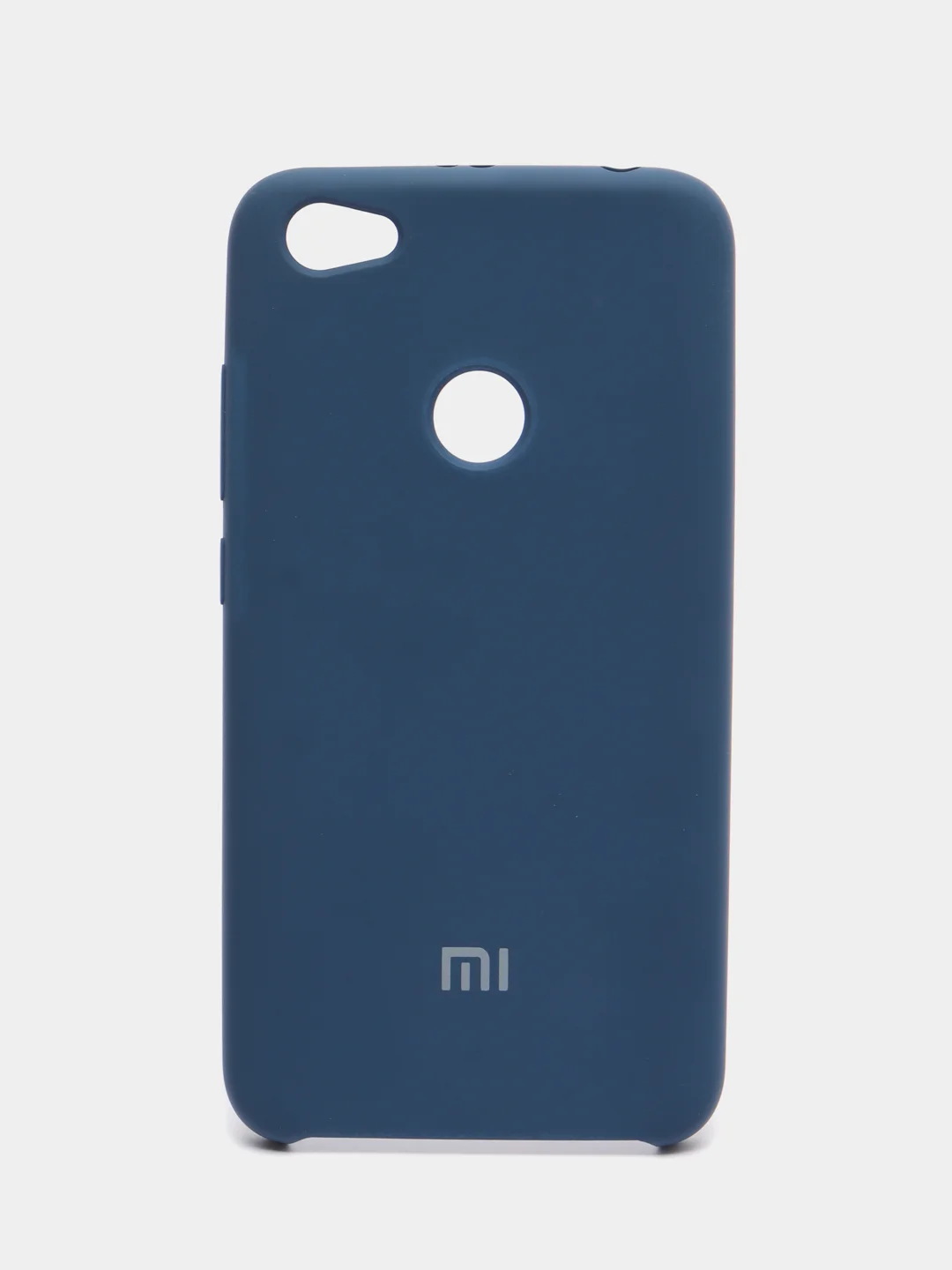 Темно-синий чехол на Xiaomi Redmi 4A, 4X, 5, 5+, 6, 6A, Note 4/4x, Note 5/5 Pro, 5A, Mi 6X, Mi A2