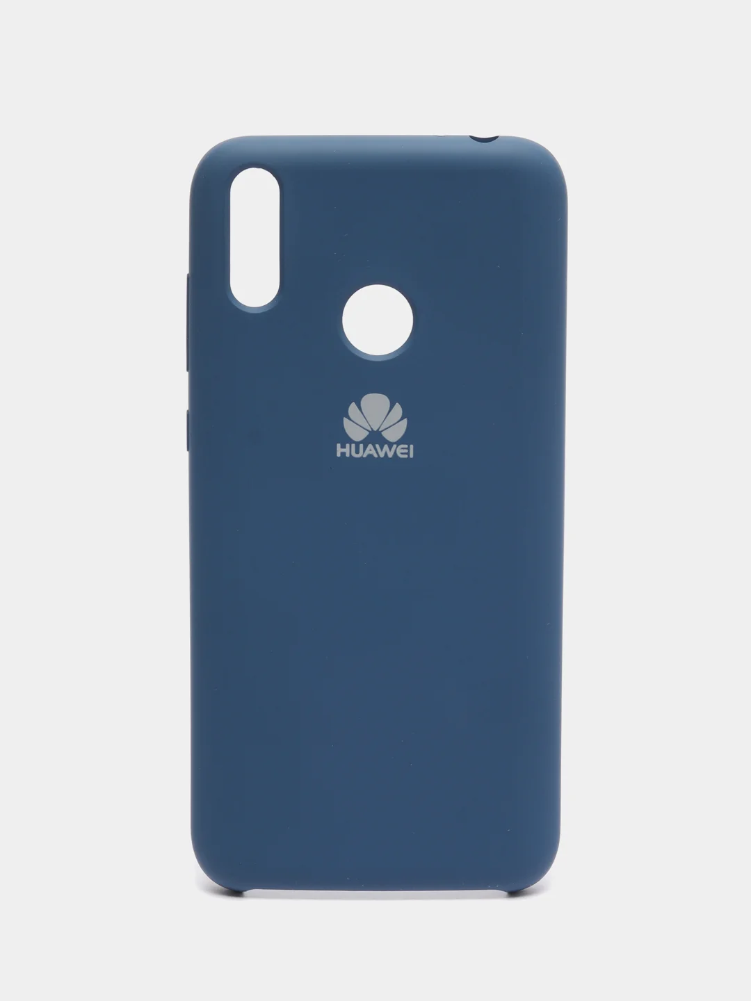 Темно-синий чехол Silicone Case для Huawei Honor 20, Mate 20 Lite, 10 Lite, 9 Lite, 8 Lite, 8C, Y5, 8s