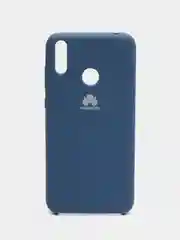 Темно-синий чехол Silicone Case для Huawei Honor 20, Mate 20 Lite, 10 Lite, 9 Lite, 8 Lite, 8C, Y5, 8s