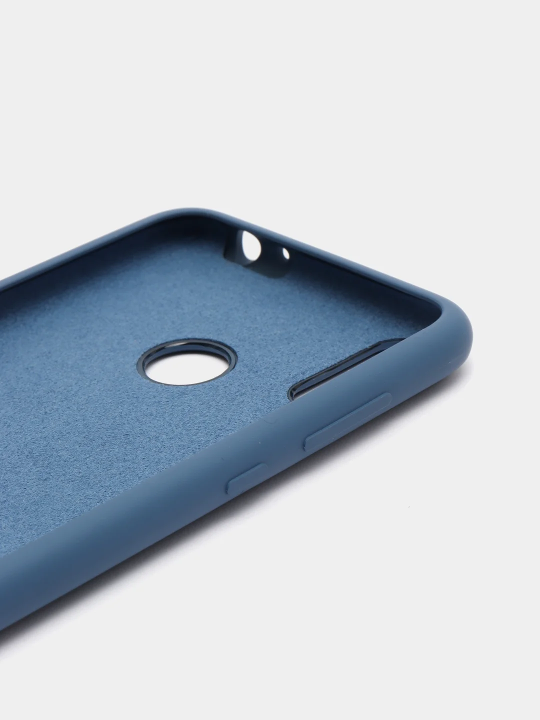 Темно-синий чехол Silicone Case для Huawei Honor 20, Mate 20 Lite, 10 Lite, 9 Lite, 8 Lite, 8C, Y5, 8s