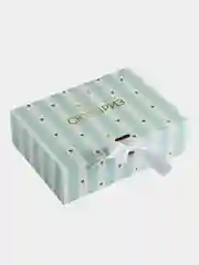 Золотой коробка подарочная для подарка "Микс", складная, 3 размера