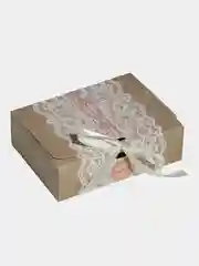 Прозрачный коробка подарочная для подарка "Микс", складная, 3 размера