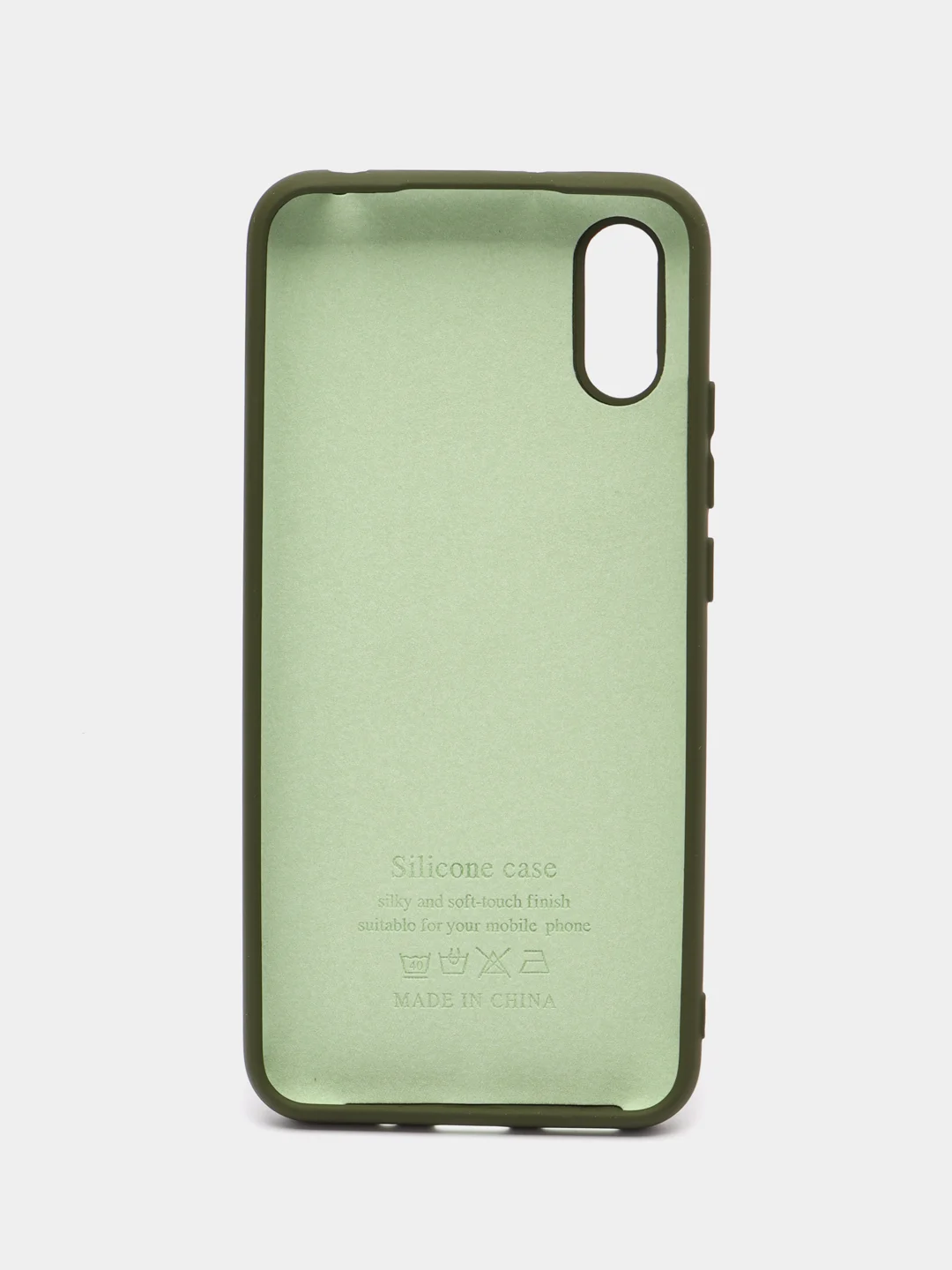 Зеленый чехол на Xiaomi Redmi Note 9, 9S, 9 Pro, 9T, Note 10, 10s, 10 Pro, Redmi 9, 9T, 9A, 9C