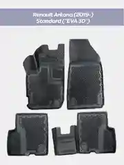 Черный коврики в салон автомобиля 3D EVA для Renault Arkana (2019-)
