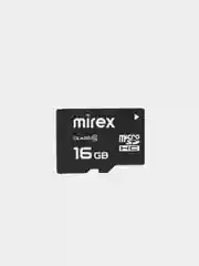 Карта памяти micro SDHC MIREX, 16GB, class 10