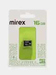 Карта памяти micro SDHC MIREX, 16GB, class 10