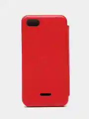 Красный чехол-книжка на Xiaomi Redmi 6A, Сяоми Редми 6А