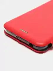 Красный чехол-книжка на Xiaomi Redmi 6A, Сяоми Редми 6А