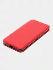 Красный чехол-книжка на Xiaomi Redmi 6A, Сяоми Редми 6А