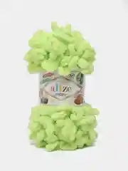 Бирюзовый пряжа Alize puffy петельки