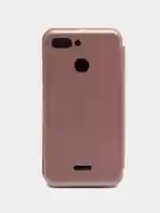 Розовый чехол книжка для Xiaomi Redmi 6