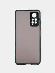 Морской чехол пластиковый Xiaomi Redmi Note 11 4G, Redmi Note 11S, матовый, с цветными кнопками