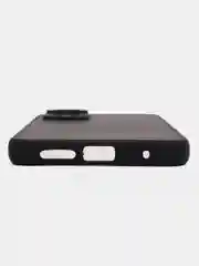 Черный чехол пластиковый Xiaomi Redmi Note 11 4G, Redmi Note 11S, матовый, с цветными кнопками