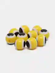 Желтый бусины от сглаза