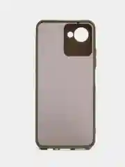 Лесной зеленый чехол Realme C30 C30s Narzo 50i Prime Реалми С30 пластиковый матовый, с цветными кнопками