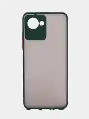 Морской чехол Realme C30 C30s Narzo 50i Prime Реалми С30 пластиковый матовый, с цветными кнопками
