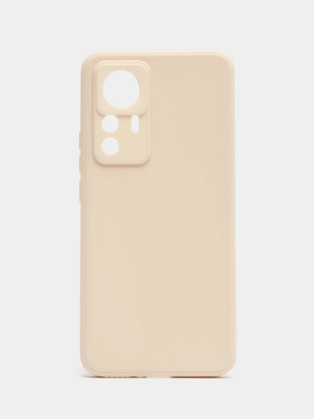 Молочный чехол Xiaomi 12T / 12T Pro / Сяоми 12Т / 12Т Про силиконовый