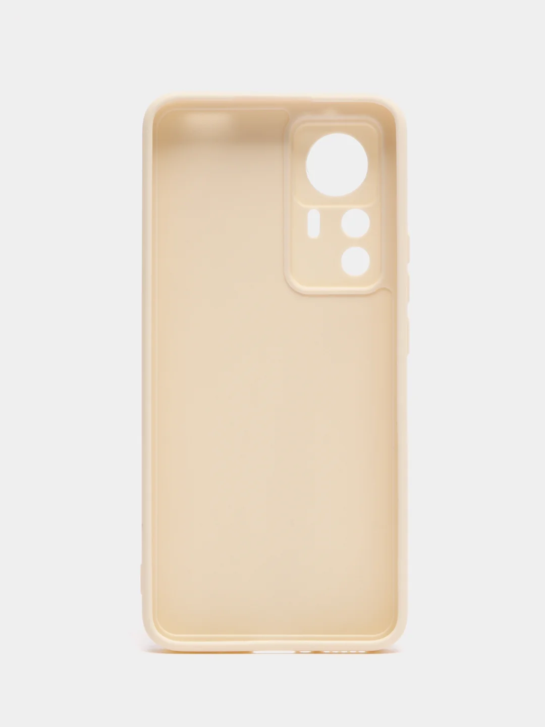 Молочный чехол Xiaomi 12T / 12T Pro / Сяоми 12Т / 12Т Про силиконовый