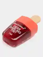 Бордовый тинт для губ, в виде мороженого
