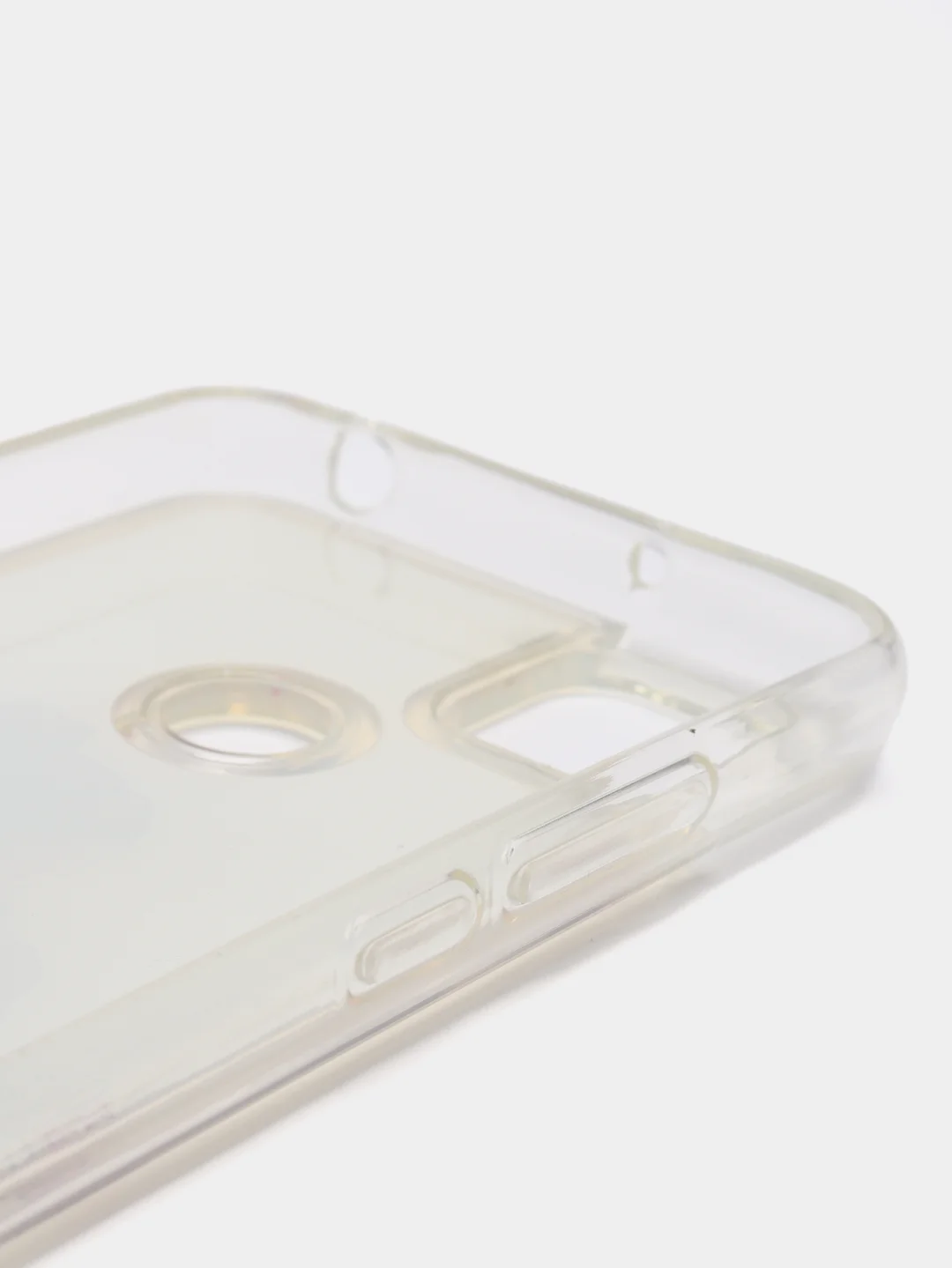 Золотой чехол Xiaomi Redmi 9C, Redmi 9C NFC, Redmi 10A, Редми 9С переливающийся жидкий с блестками