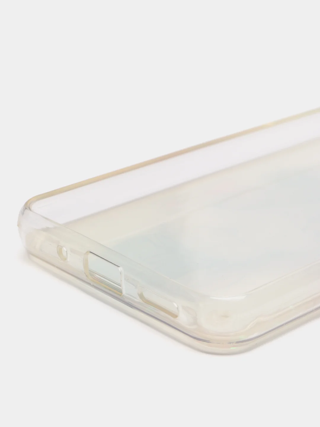 Прозрачный чехол Xiaomi Redmi 9C, Redmi 9C NFC, Redmi 10A, Редми 9С переливающийся жидкий с блестками
