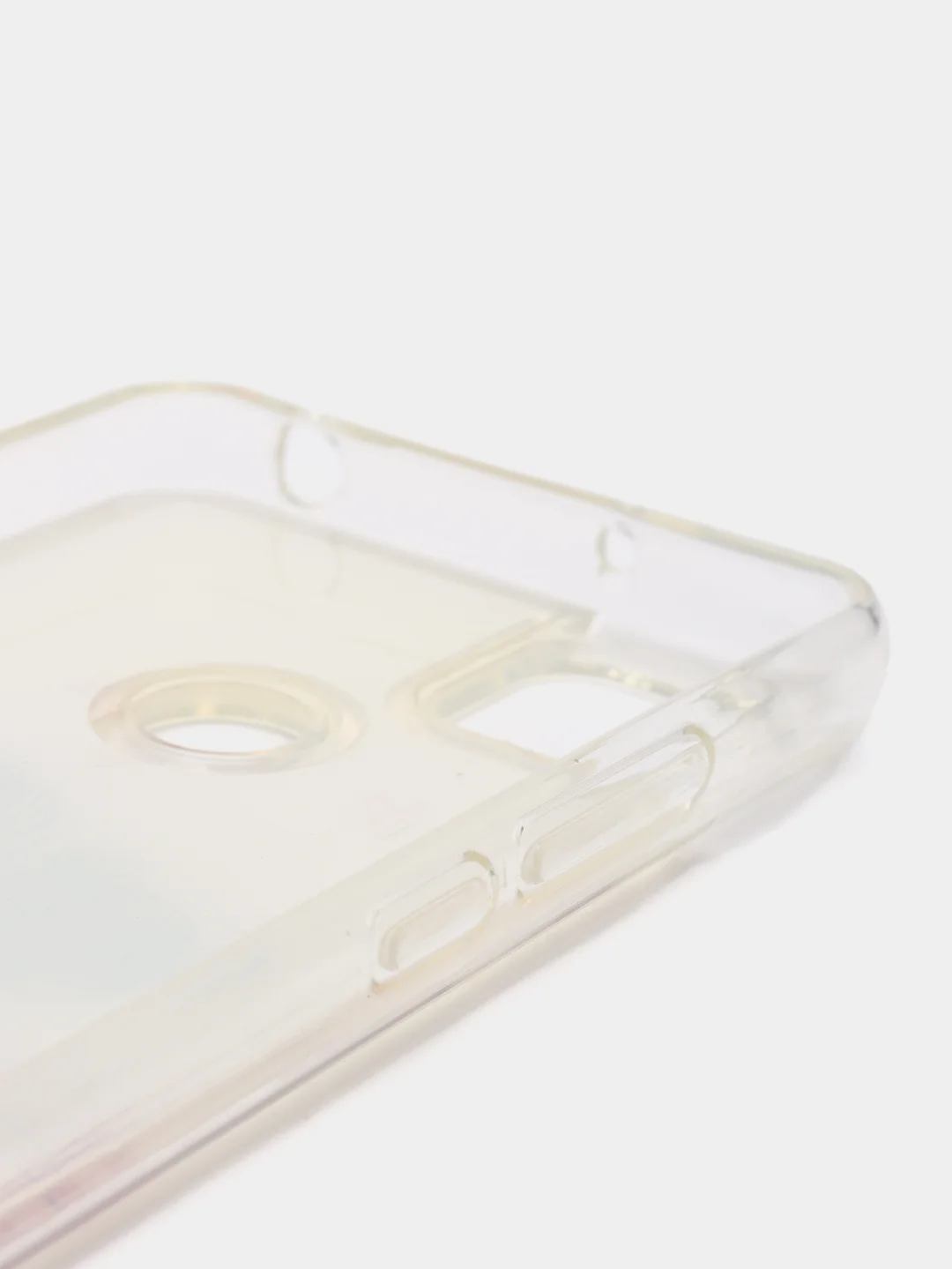 Прозрачный чехол Xiaomi Redmi 9C, Redmi 9C NFC, Redmi 10A, Редми 9С переливающийся жидкий с блестками
