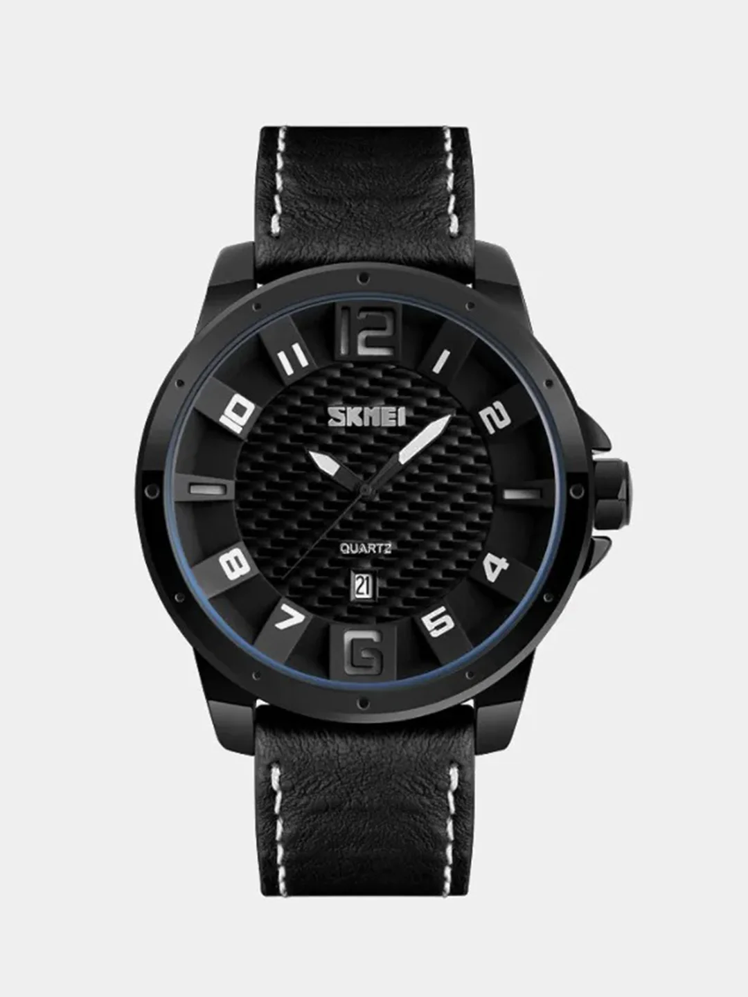 Белый часы наручные мужские Skmei 9150