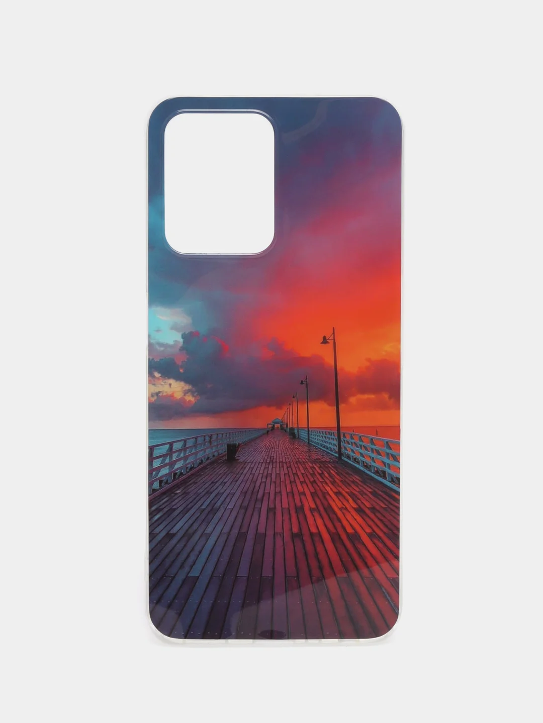 Рыжий чехол с рисунком на Realme C35 (Реалми С35)