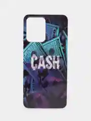 Аметистовый чехол с рисунком на Realme C35 (Реалми С35)